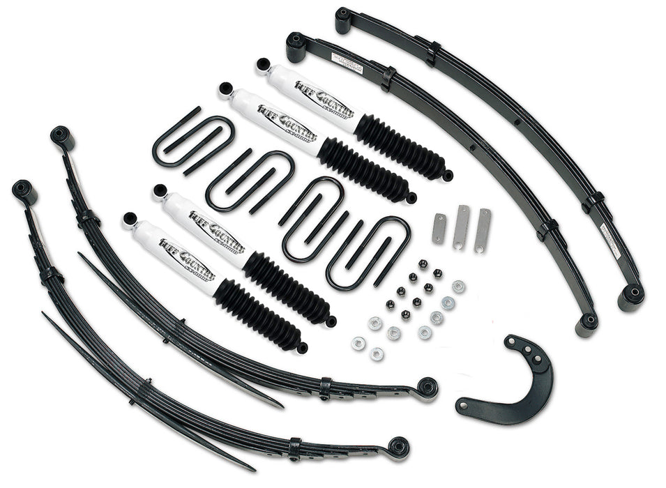 Tuff Country 16722KN 6 Inch Lift Kit 73-87 Chevy/GMC Truck/Suburban 3/4 Ton 4x4 K20 EZ-Ride w/ SX8000 Shocks Fits Models w/56 Inch long Rear Springs Tuff Country - Truck Part Superstore
