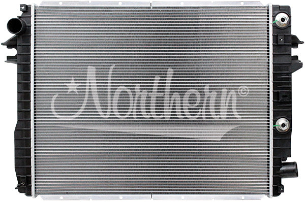 Northern Radiator CR13490 Plastic Tank Radiator - 26 5/8 X 21 7/8 X 1 5/8 Core For Diesel Applications - Truck Part Superstore