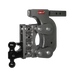 GEN-Y Hitch GH-1424 The BOSS TORSION-FLEX 2" Shank 12.5" Drop 1.7K TW 16K Hitch Dual-Ball Pintle - Truck Part Superstore