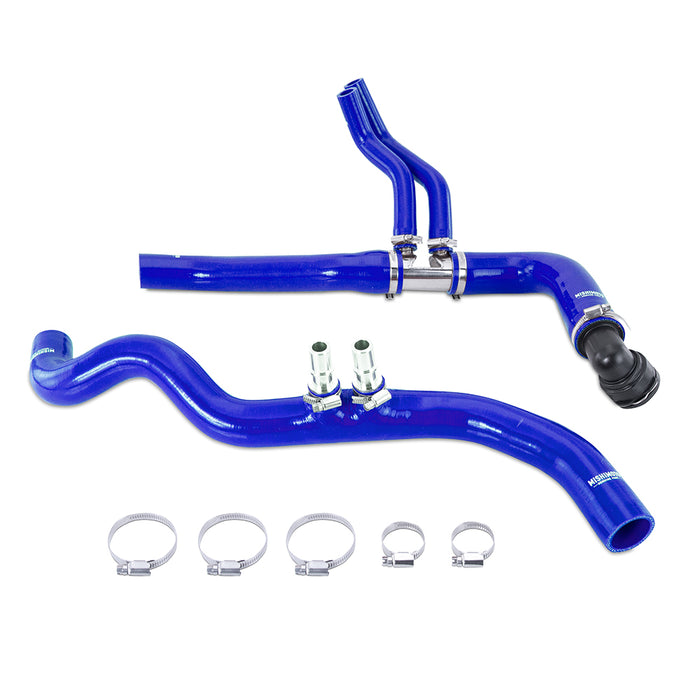 Mishimoto MMHOSE-F35T-15BL Silicone Coolant Hose Kit, Fits 2015-2019 Ford F-150 3.5L EcoBoost, Blue - Truck Part Superstore