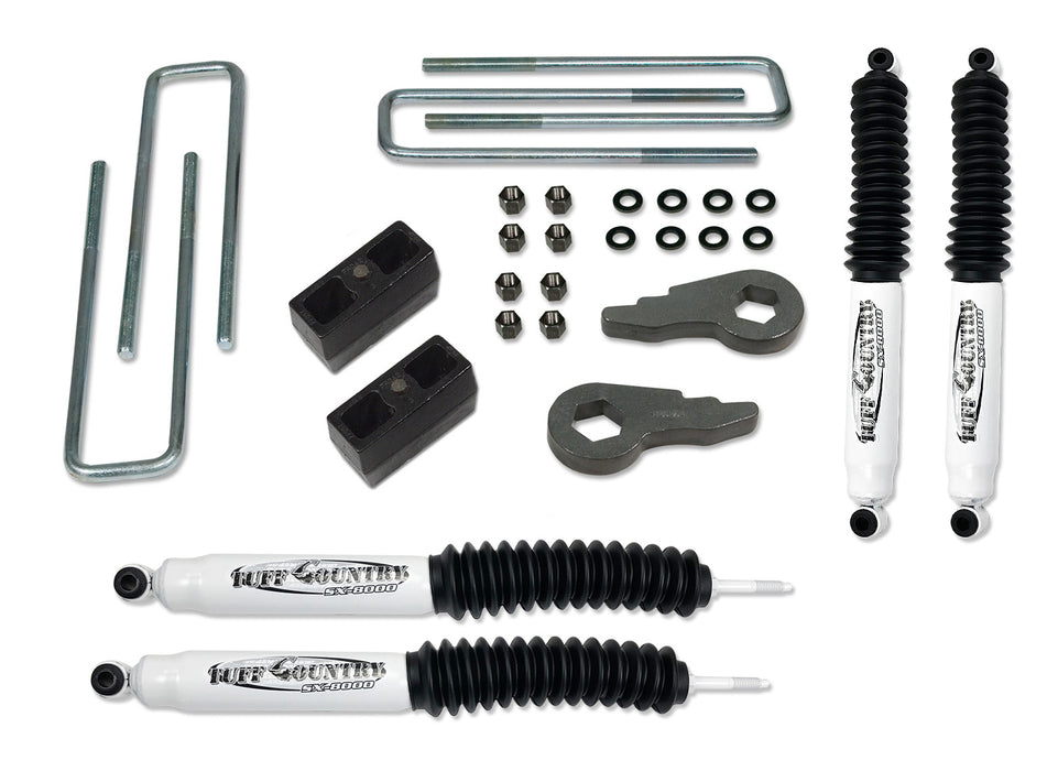 Tuff Country 12926KN 2 Inch Lift Kit 99-06 Silverado/Sierra 1500 with Rear Lift Blocks and SX8000 Shocks Tuff Country - Truck Part Superstore