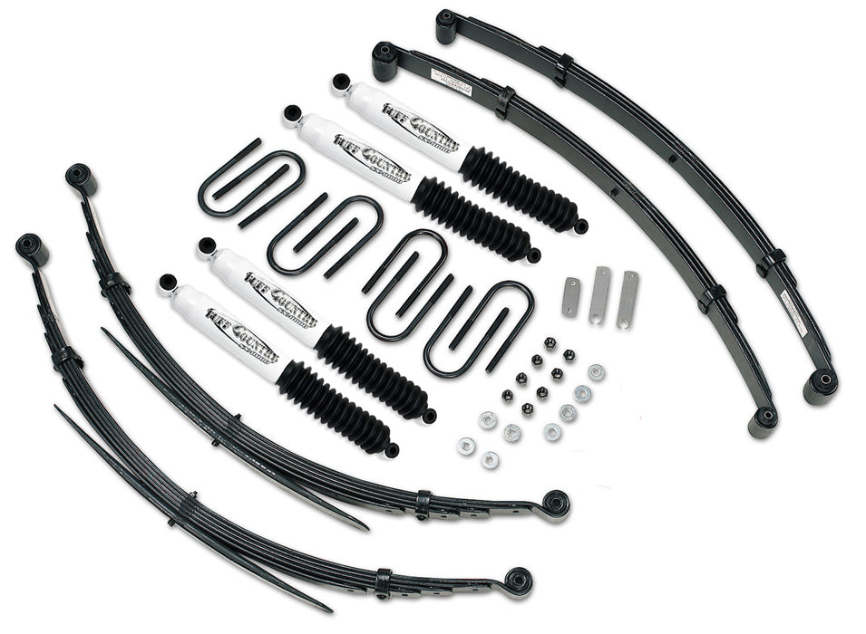 Tuff Country 13723KN 3 Inch Lift Kit 73-87 Chevy Truck/GMC Truck/Suburban/3/4 Ton 4WD Heavy Duty w/ SX8000 Shocks Fits Models w/52 Inch long Rear Springs Tuff Country - Truck Part Superstore