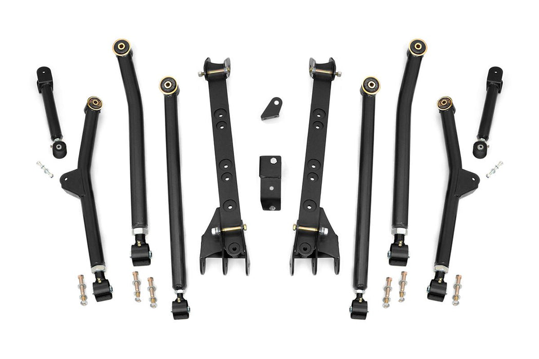 Rough Country 66300U 4-6 Inch Jeep Long Arm Upgrade Kit 97-06 Wrangler TJ Rough Country - Truck Part Superstore