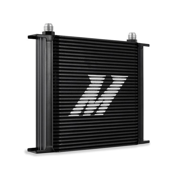 Mishimoto MMOC-34BK Universal 34-Row Oil Cooler, Black - Truck Part Superstore