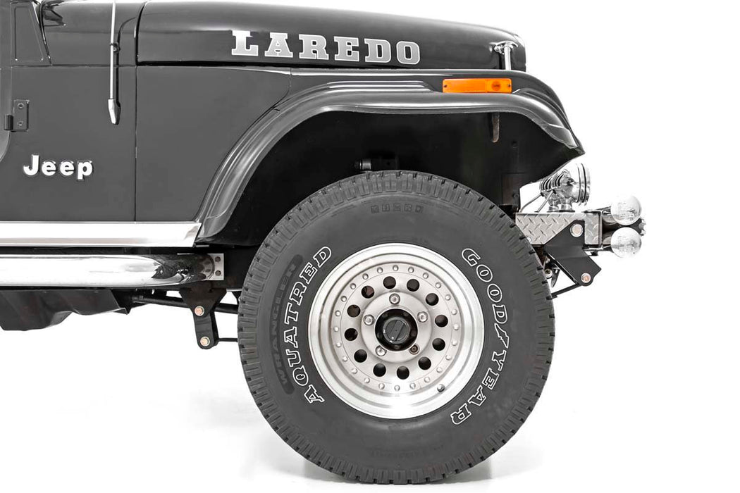 Rough Country 5059 Jeep Shackle Reversal Kit 76-83 Jeep CJ Rough Country - Truck Part Superstore