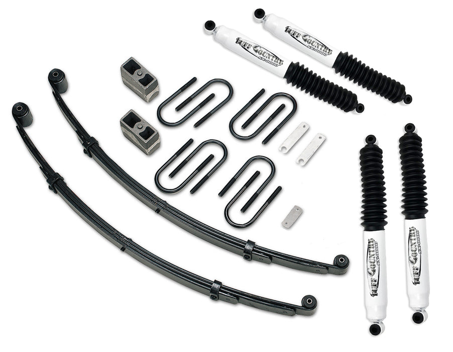 Tuff Country 13720KN 3 Inch Lift Kit 73-87 Chevy Truck/GMC Truck/Suburban K20 3/4 Ton 4WD Heavy Duty w/ SX8000 Shocks Tuff Country - Truck Part Superstore