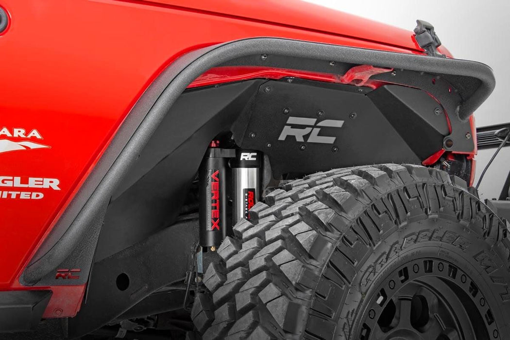 Rough Country 1195V Jeep Front Inner Fenders Vertex Shocks 07-18 Wrangler JK Rough Country - Truck Part Superstore