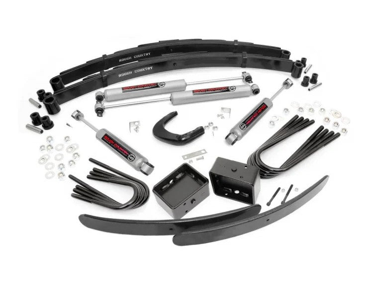 Rough Country 160.2 6 Inch Suspension Lift Kit 77-91 C20/K20/C25/K25 Subu Rough Country - Truck Part Superstore