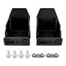 Mishimoto BNSD-BR-21RSBK Borne Off-Road Rear Shock Skid Plates, Fits 2021+ Ford Bronco, Black - Truck Part Superstore