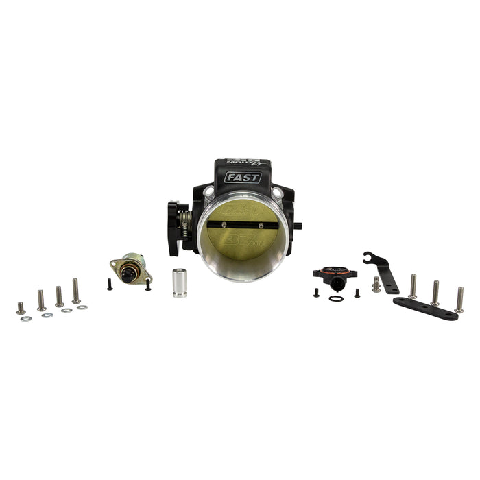 FAST 54087 Big Mouth Billet 87mm Big Mouth Throttle Body for Ford Coyote w/ TPS and IAC - Truck Part Superstore