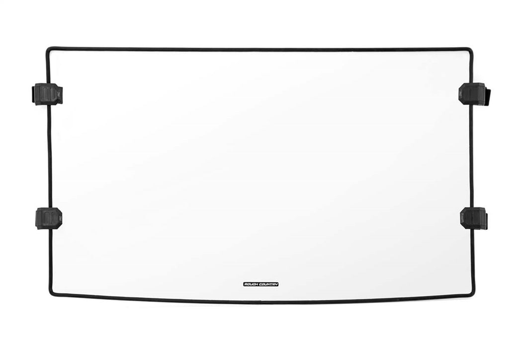 Rough Country 98162030 Scratch Resistant Full Windshield 16-20 Can-Am Defender Rough Country - Truck Part Superstore