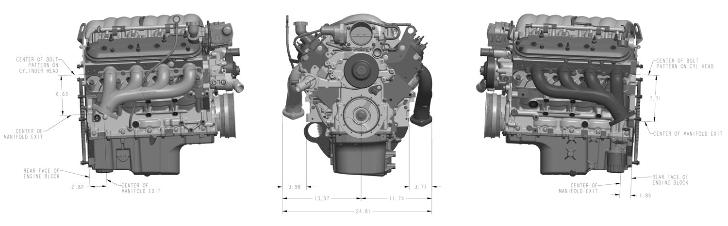 Hooker 8502-5HKR Hooker Exhaust Manifolds - Truck Part Superstore