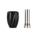 Mishimoto MMSK-TWST-BK Mishimoto Weighted Steel Core Shift Knob, Twist, Black - Truck Part Superstore