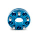 Mishimoto BNWS-003-300BL Wheel Spacers, 5X127, 71.6mm Center Bore, M14 X 1.5, 1.20-in Thick, Blue - Truck Part Superstore