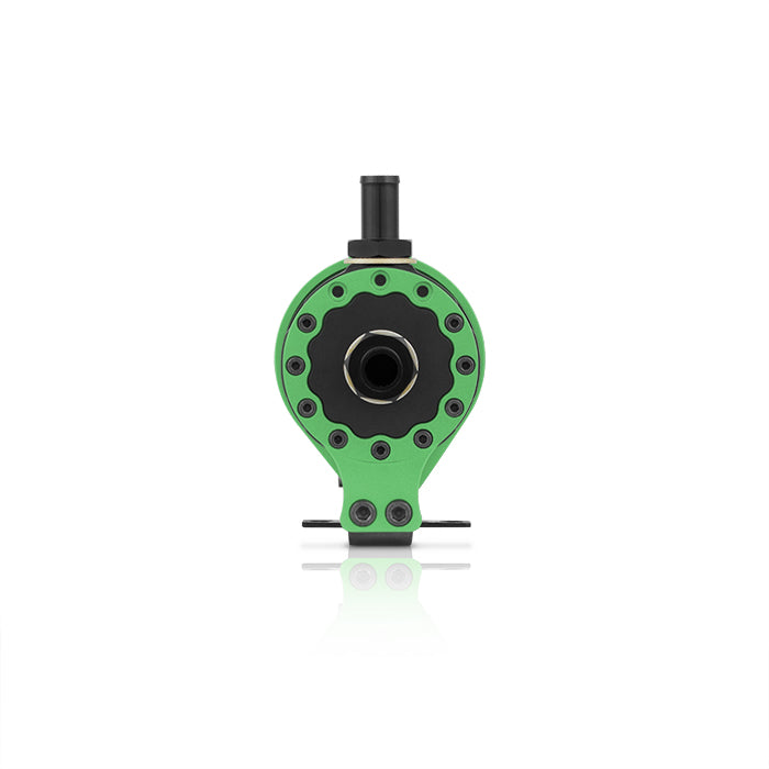 Mishimoto MMBCC-UNI-GN Mishimoto Baffled Oil Catch Can, Green - Truck Part Superstore