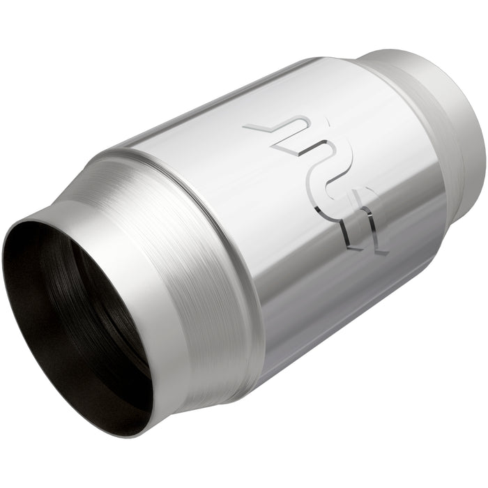 MagnaFlow Exhaust Products 69012 Premium Metallic Universal Catalytic Converter-4.00in. - Truck Part Superstore