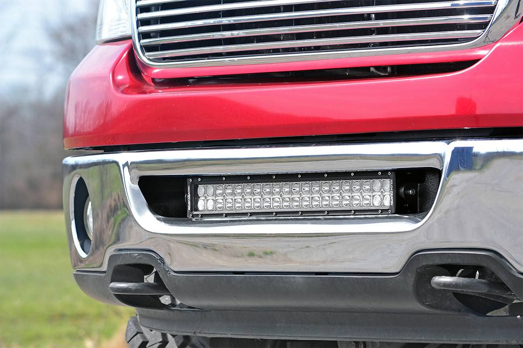 Rough Country 70527 Ford 20 Inch LED Light Bar Hidden Bumper Mounts 06-08 F-150 Rough Country - Truck Part Superstore