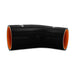 Mishimoto MMCP-R45-2025BK Mishimoto 45-Degree Silicone Transition Coupler, 2.00-in to 2.50-in, Black - Truck Part Superstore