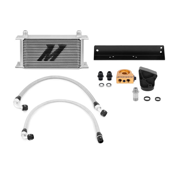 Mishimoto MMOC-GEN6-10T Oil Cooler Kit, fits Hyundai Genesis Coupe 3.8 2010-2012 - Truck Part Superstore