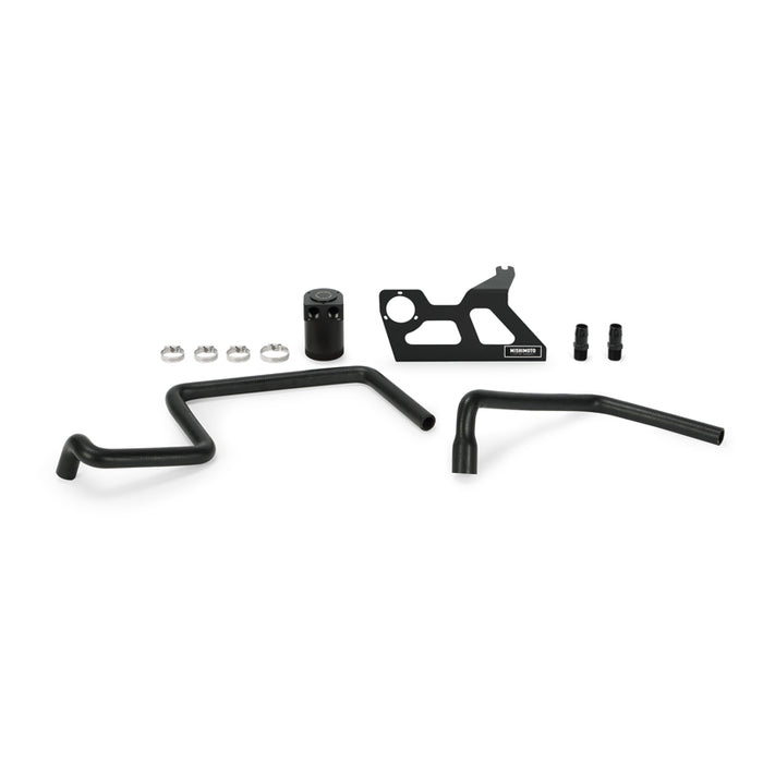 Mishimoto MMBCC-WR6-07PBE2 Baffled Oil Catch Can, fits Jeep Wrangler JK 2007-2011 - Truck Part Superstore