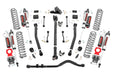 Rough Country 62850 3.5 Inch Jeep Suspension Lift Kit Vertex Reservoir Stage 2 Coils & Adj. Control Arms 18-20 Wrangler JL-2 Door Rough Country - Truck Part Superstore