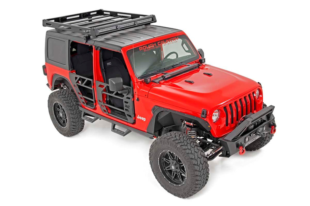 Rough Country 10612 Jeep Roof Rack System 18-20 Wrangler JL Rough Country - Truck Part Superstore