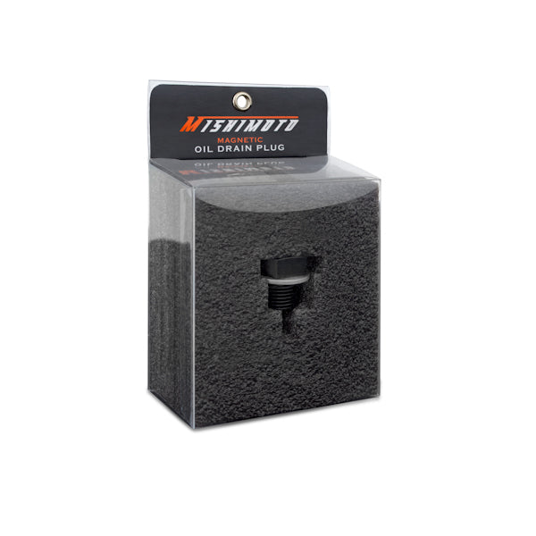 Mishimoto MMODP-12125B Magnetic Oil Drain Plug M12 x 1.25, Black - Truck Part Superstore