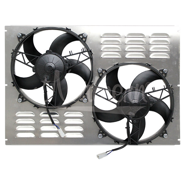 Northern Radiator Z40109 Auxiliary Engine Cooling Fan Assembly - Truck Part Superstore