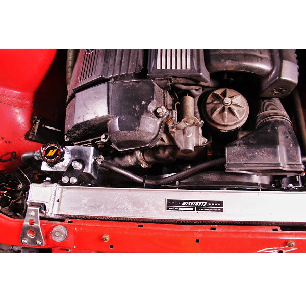 Mishimoto MMRT-E36-92E BMW E36 Aluminum Coolant Expansion Tank, 1992-1999 Silver - Truck Part Superstore
