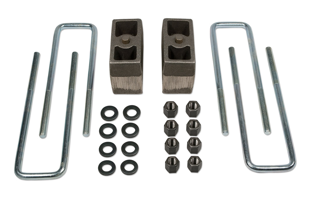 Tuff Country 97036 4 Inch Rear Block & U-Bolt Kit 88-98 Chevy/GMC Truck 1500 2500 & 3500 4WD 92-98 Chevy/GMC Suburban 1500 & 2500 4WD/94-98 Tahoe/Yukon 4WD Tuff Country - Truck Part Superstore