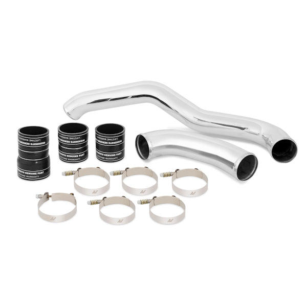Mishimoto MMICP-F2D-08HBK Hot-Side Intercooler Pipe and Boot Kit, fits Ford 6.4L Powerstroke 2008-2010 - Truck Part Superstore