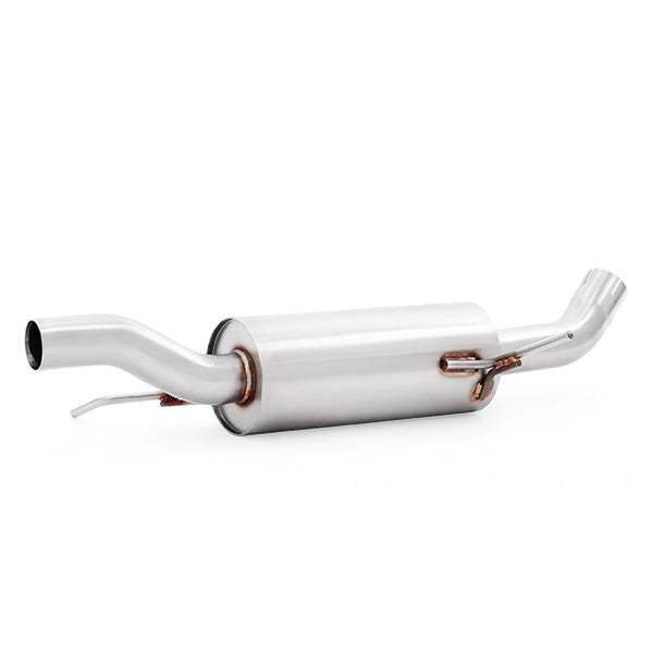 Mishimoto MMEXH-FIST-14RBT Ford Fiesta ST Cat-Back Exhaust, 2014-2019 Resonated, Burnt Tips - Truck Part Superstore