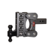 GEN-Y Hitch GH-2214 The BOSS TORSION-FLEX 3" Shank 6" Drop 3.5K TW 32K Hitch & GH-0161 Dual-Ball - Truck Part Superstore