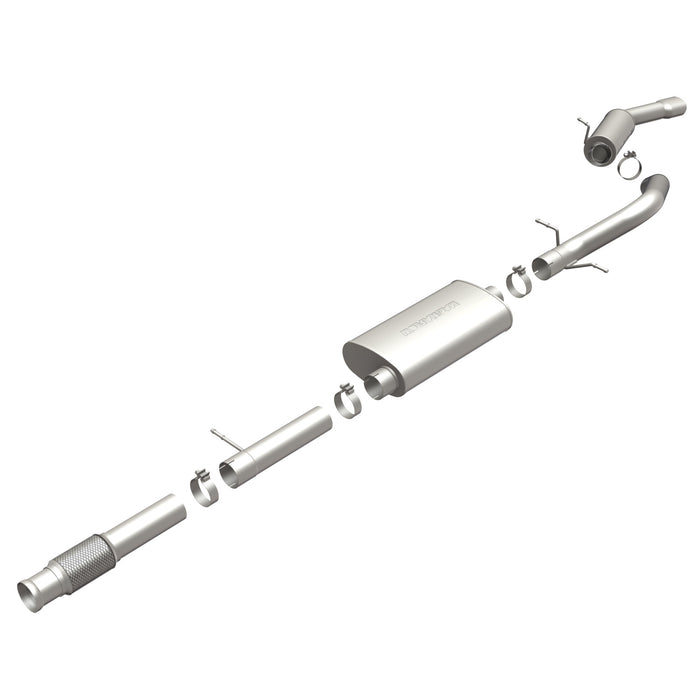 MagnaFlow Exhaust Products 15627 Street Series Stainless Cat-Back System - Truck Part Superstore