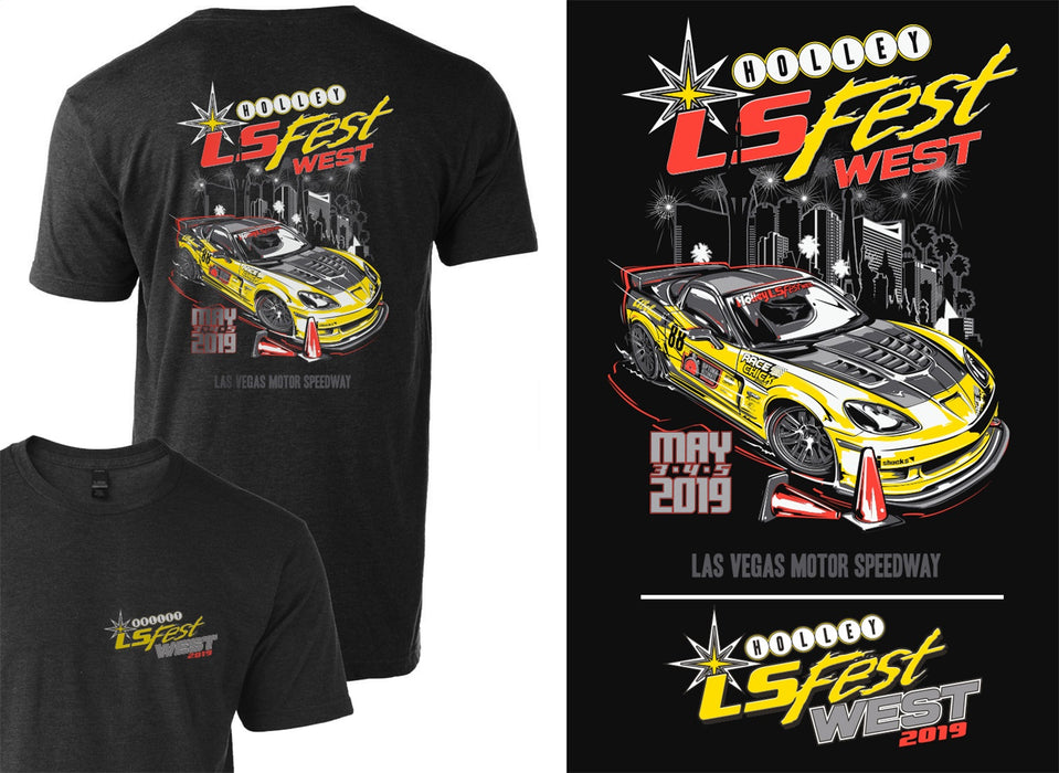 Holley 10201-4THOL 2019 LS West Champion Tee - Truck Part Superstore