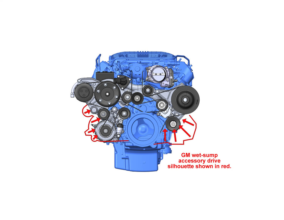 Holley 20-230BK Premium Mid-Mount Complete Accessory System - Truck Part Superstore