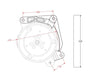 Holley 20-210 Low Mount A/C Bracket - Truck Part Superstore