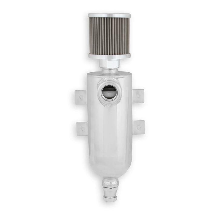 Earl's Performance CT101ERL Aluminum Catch Can Breather Tank Filter - Truck Part Superstore