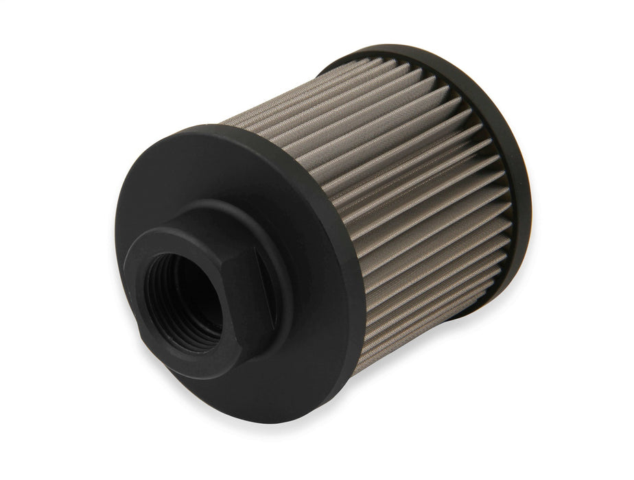 Earl's Performance CT102ERL Catch Tank Replacement Filter; Mesh; 12AN Female; Stainless Steel; Black; - Truck Part Superstore
