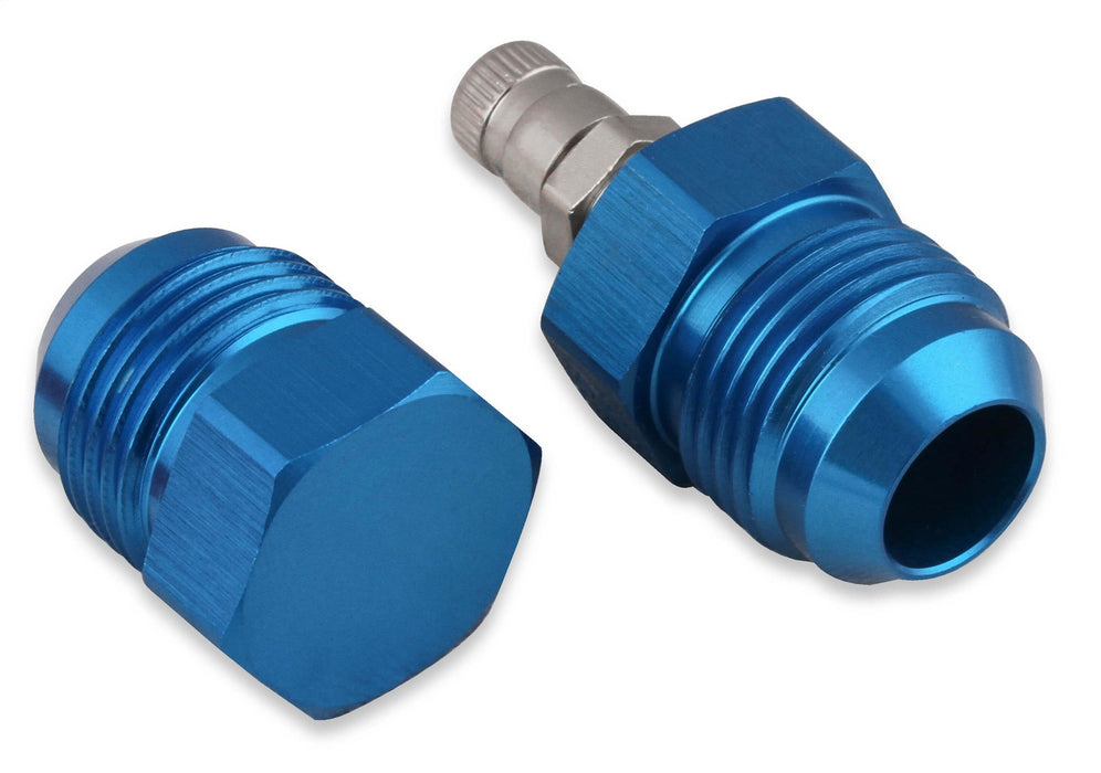 Earl's Performance D016-10ERL Pressure Test Kit; -10AN; Anodized Blue; - Truck Part Superstore