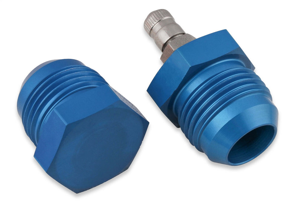 Earl's Performance D016-12ERL Pressure Test Kit; -12AN; Anodized Blue; - Truck Part Superstore