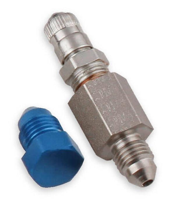Earl's Performance D016-3ERL Pressure Test Kit; -3AN; Anodized Blue; - Truck Part Superstore