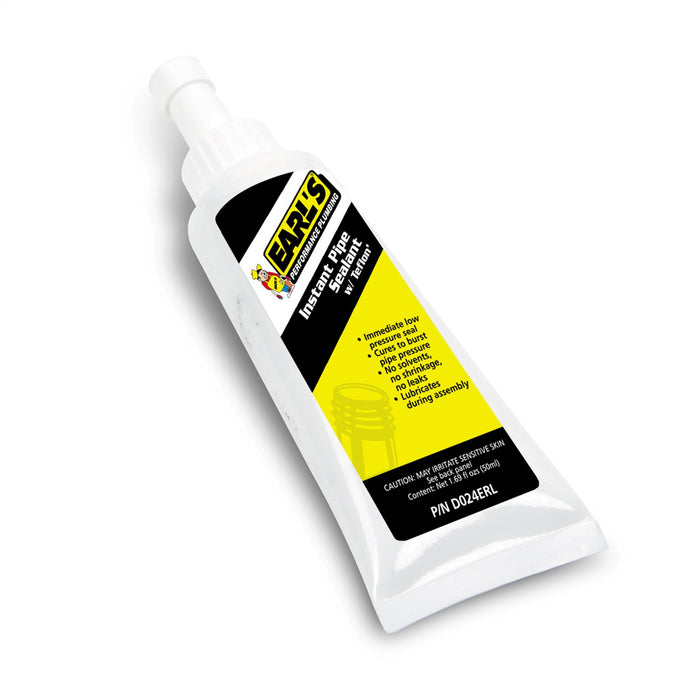 Earl's Performance D024ERL Instant Pipe Sealant; Bagged Packaging; 50ml Tube; - Truck Part Superstore
