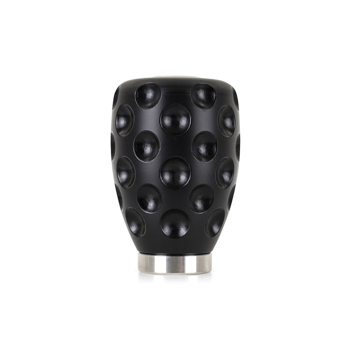 Mishimoto MMSK-DMPL-BK Mishimoto Weighted Steel Core Shift Knob, Dimple, Black - Truck Part Superstore