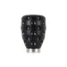 Mishimoto MMSK-DMPL-BK Mishimoto Weighted Steel Core Shift Knob, Dimple, Black - Truck Part Superstore