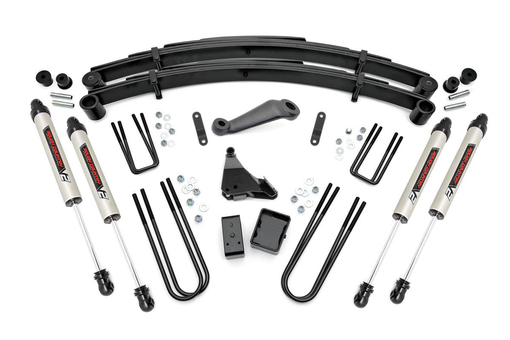 Rough Country 49670 6 Inch Suspension Lift Kit w/V2 Shocks 99-04 F-250/F-350 Super Duty Rough Country - Truck Part Superstore