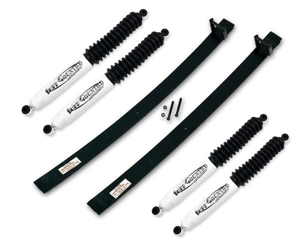 Tuff Country 82112KN Add A Leaf Kit 1.5 Inch Front 80-04 Ford F250 4WD w/ SX8000 Shocks Pair Tuff Country - Truck Part Superstore