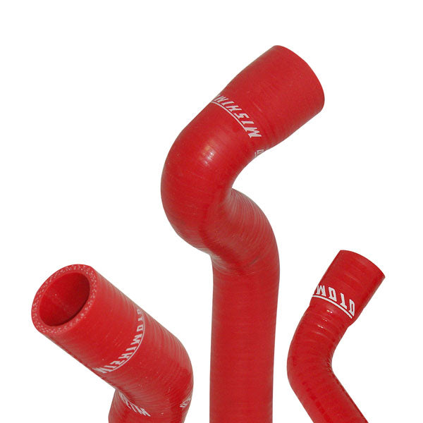 Mishimoto MMHOSE-TT-99RD Silicone Radiator Hose Kit, fits Audi TT 1.8T 1999-2006 - Truck Part Superstore