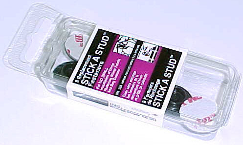 FIA HK104 Stick A Stud Hardware Kit; Black; 8 Pc.; For Use w/WF920 And GS900 Series; - Truck Part Superstore