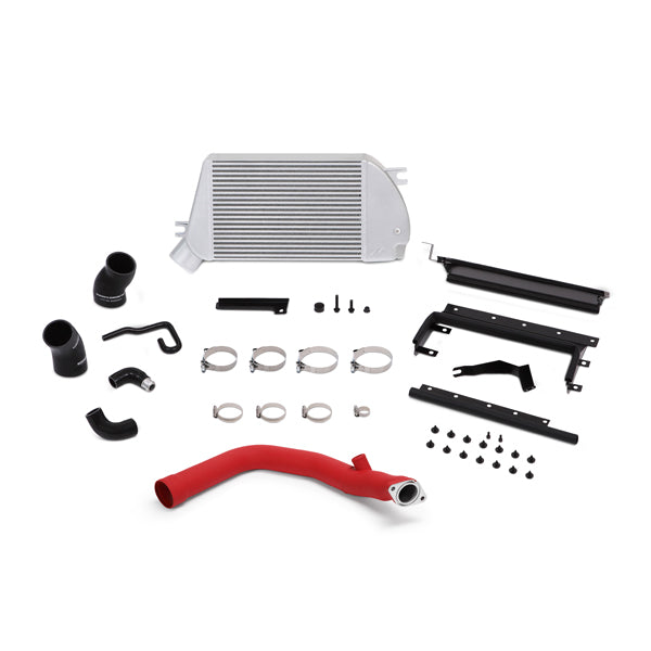 Mishimoto MMTMIC-WRX-15RSL Subaru WRX Performance Top Mount Intercooler and Charge-Pipe Kit, 2015-2021 - Truck Part Superstore